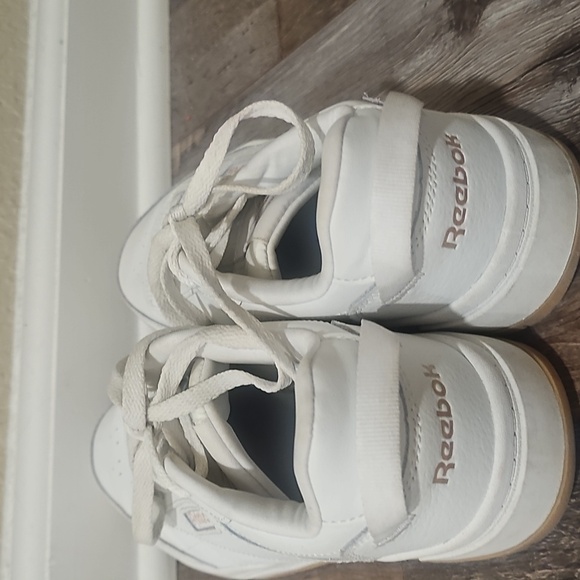 Reebok White Leather Sneakers - Picture 2 of 6